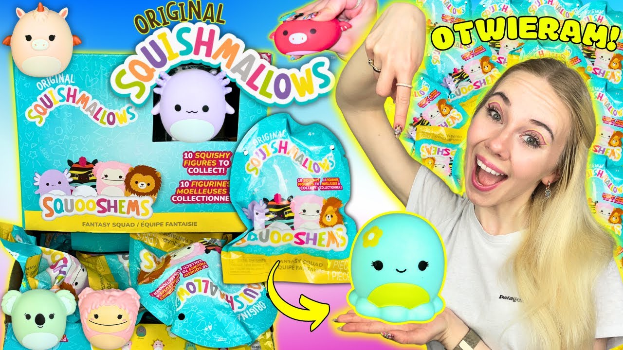 🐙 OTWIERAM ORIGINAL SQUISHMALLOWS | SQUISHMALLOWS | FANTASY SQUAD | GNIOTKI | Pattje
