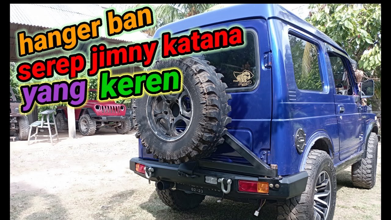 proses pembuatan hanger ban serep jimny katana @DetawoChannel