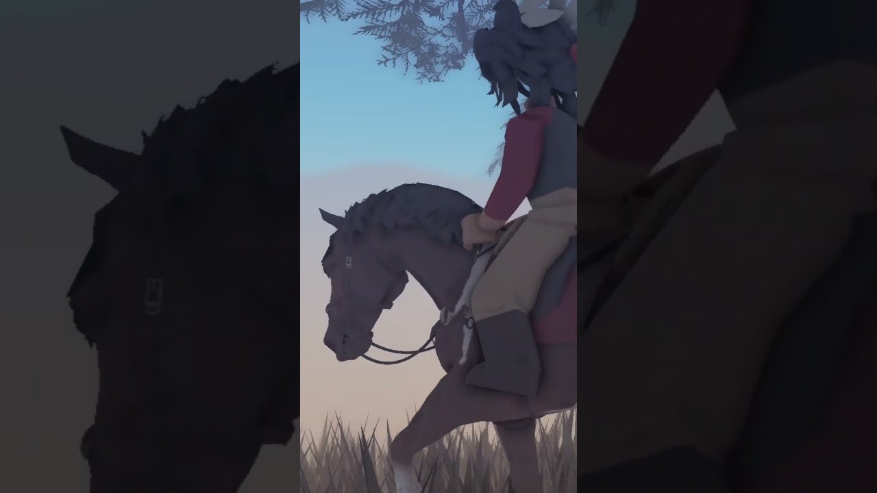 This game does not look real! Most realistic  horse game on roblox! 
