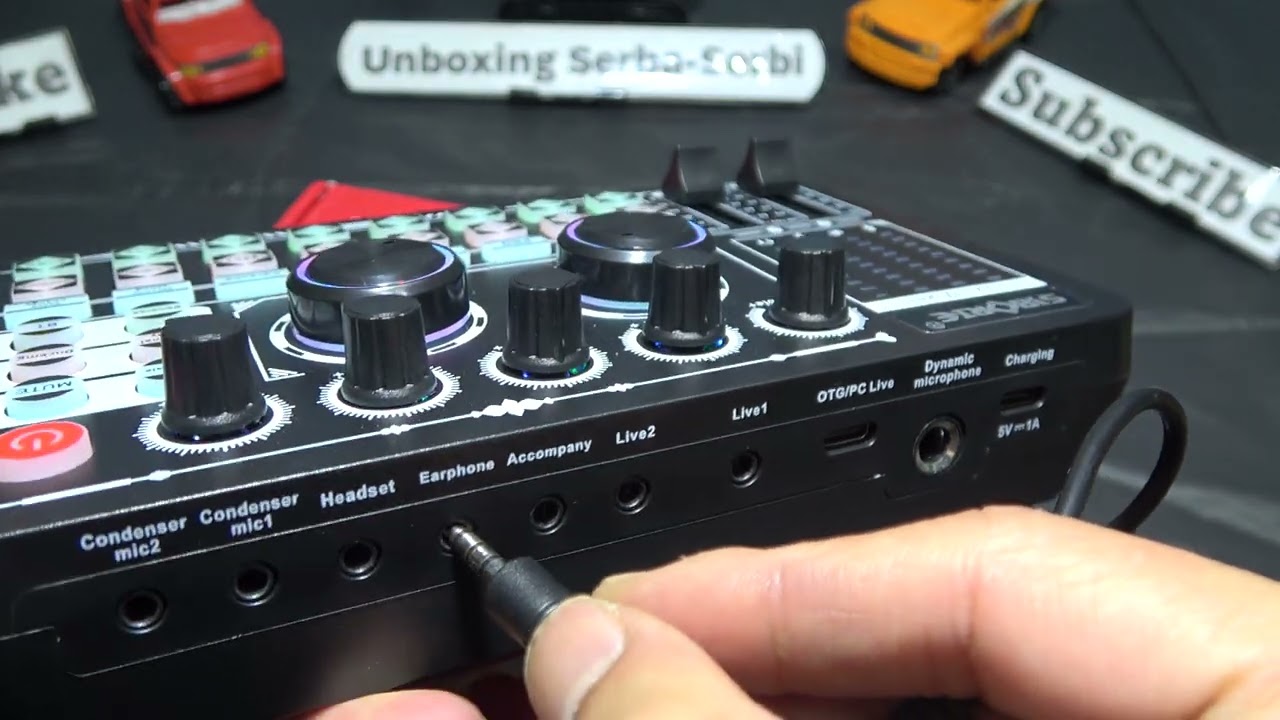 (#01) UNBOXING SOUND CARD SIBORIE F999