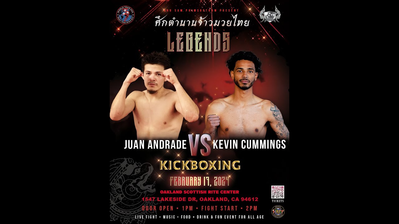 Kevin Cummings VS Juan Andrade. --- K1 Rules