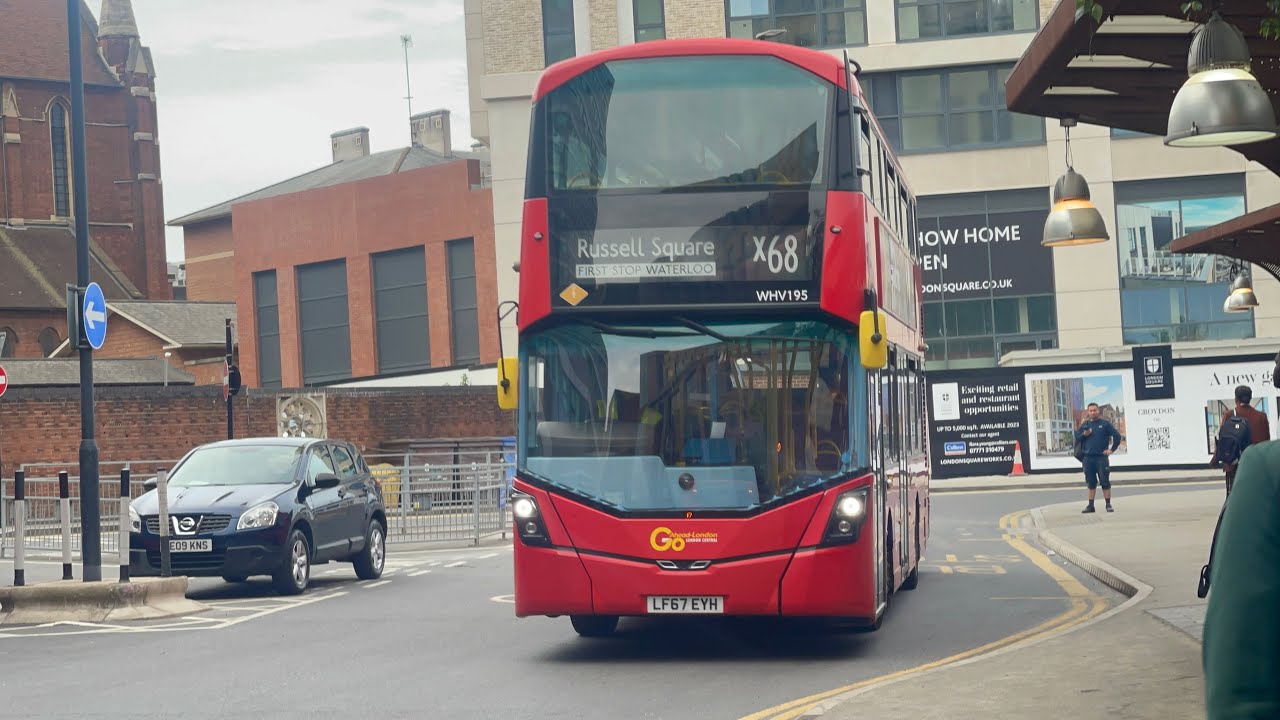 Shabby FRV - TFL Bus Route X68: West Croydon - Russell Square | WHV 195 - London Central!!