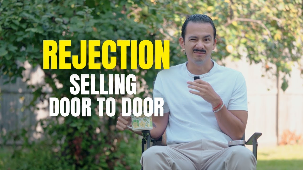 went door to door selling my video services… and it was brutal
