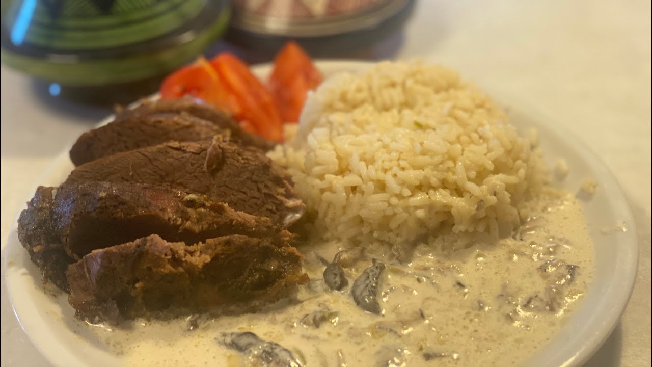 طريقة طبخ اللحم الغزال🥩