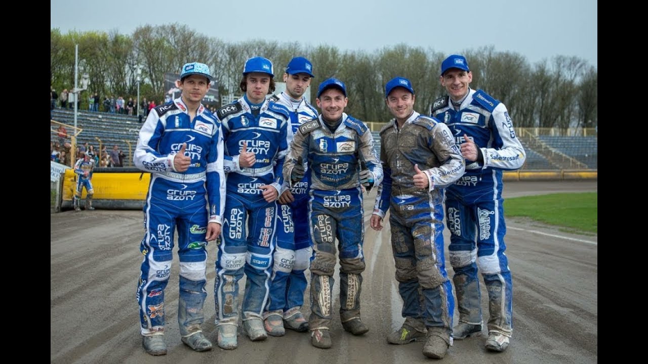 Krystian Rempała z Januszem Kołodziejem na 5:1(Biegi  Tarnów Vs. Leszno 17.04.2016)