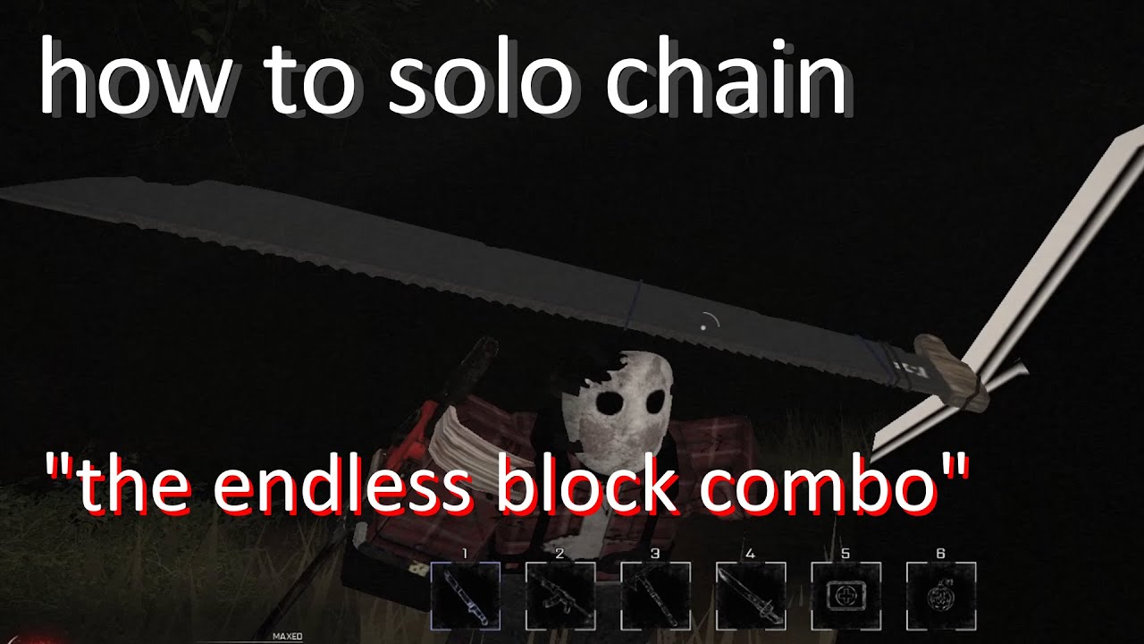 how to solo chain (the endless block combo)