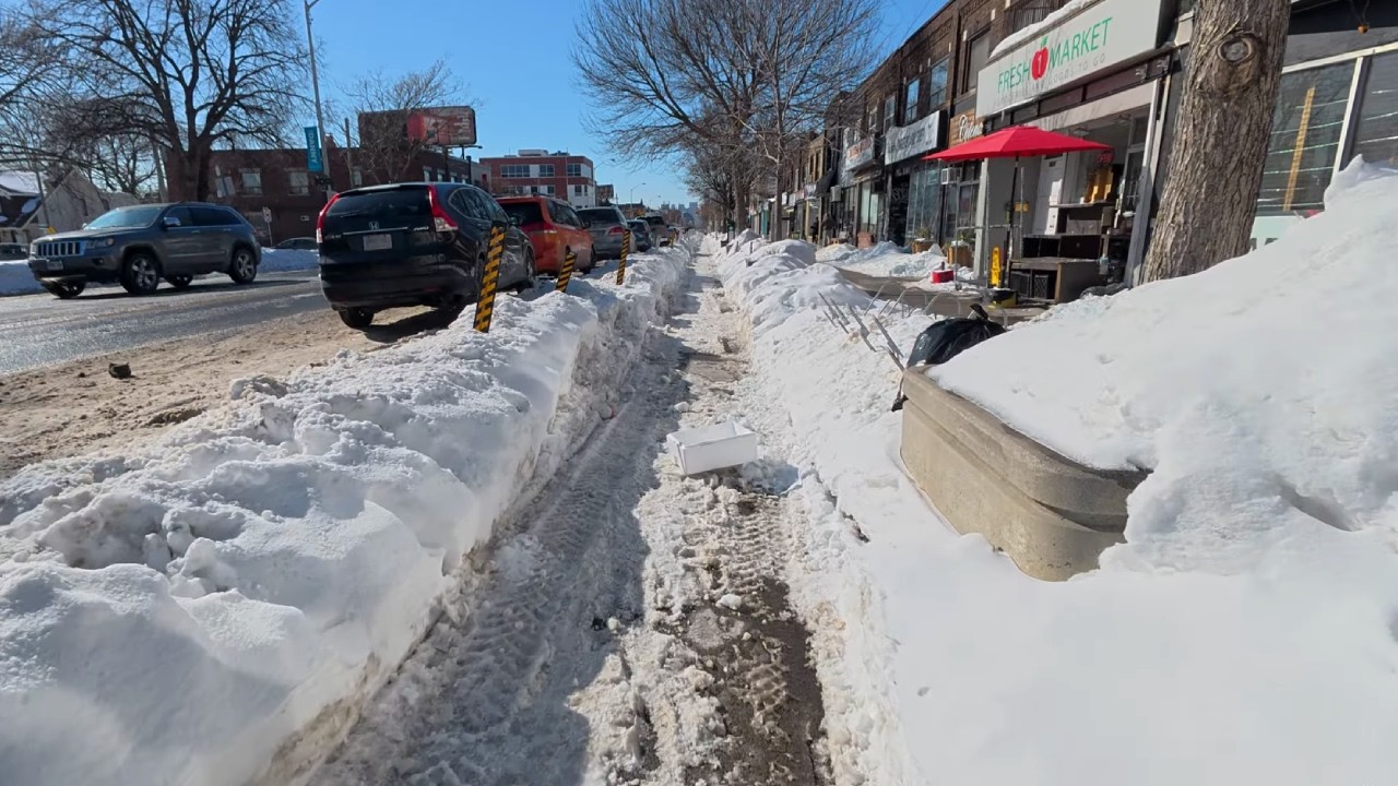 The Day Toronto Plowed the Bike Lanes