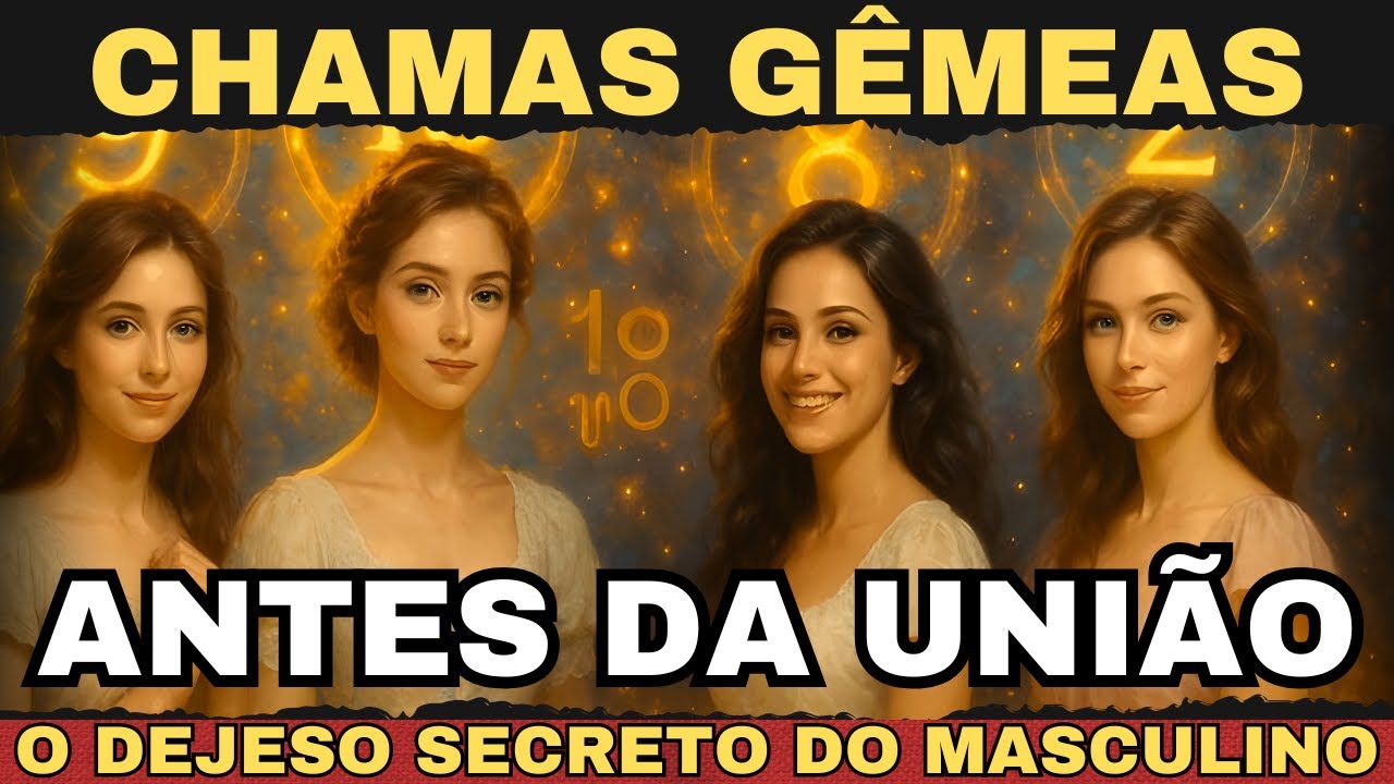 ✨ Chamas Gêmeas — Antes da União, é Isso Que o Masculino Divino Secretamente Deseja ✨