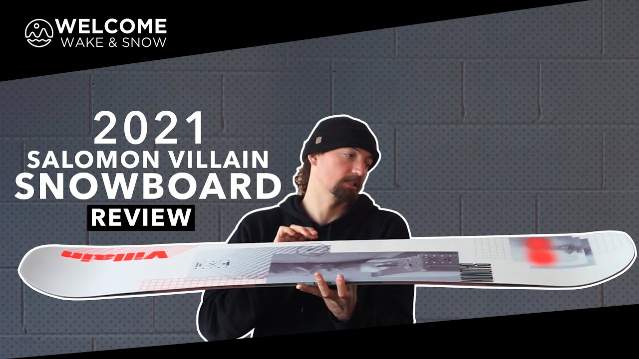 2021 Salomon Villain Snowboard Review by www.welcomewakensnow.com.au