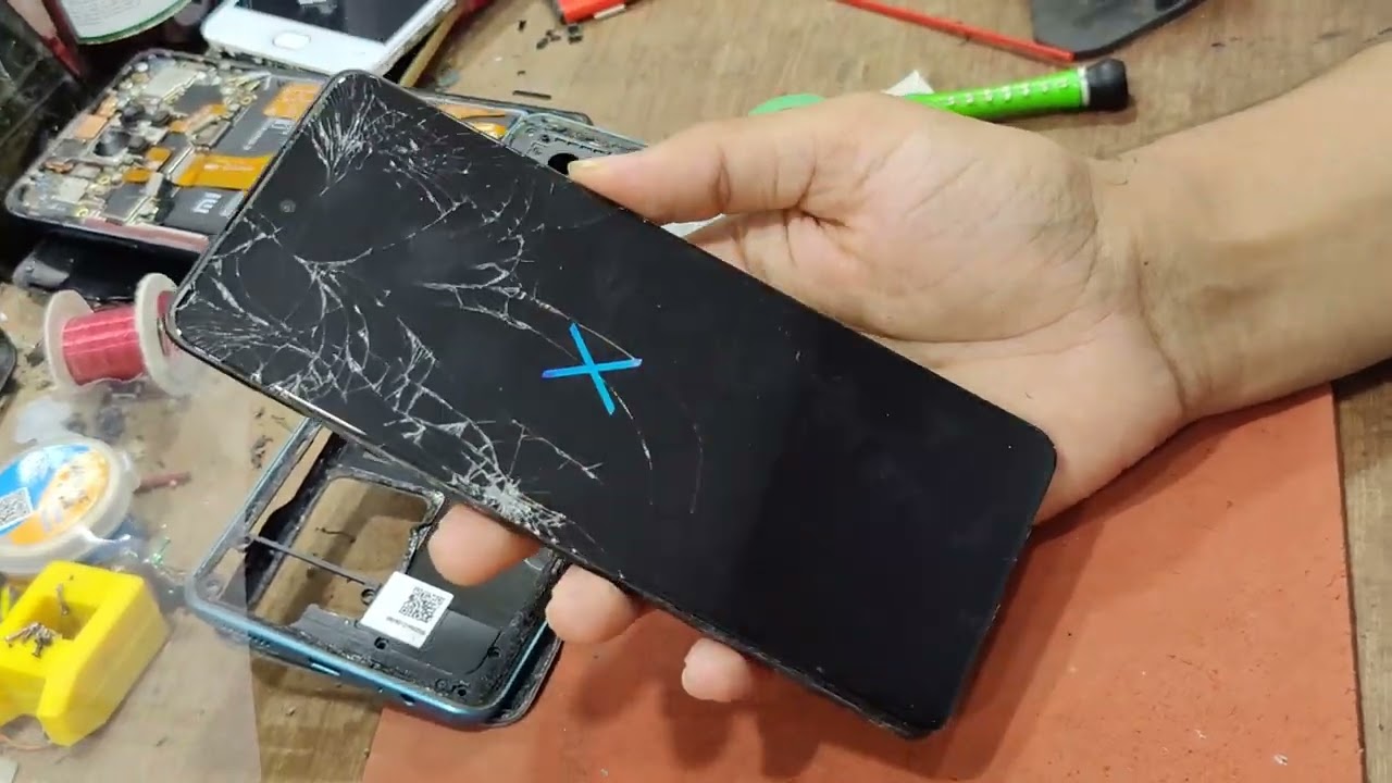 Infinix note 11s glass replacement|| tearDon .Hindi me