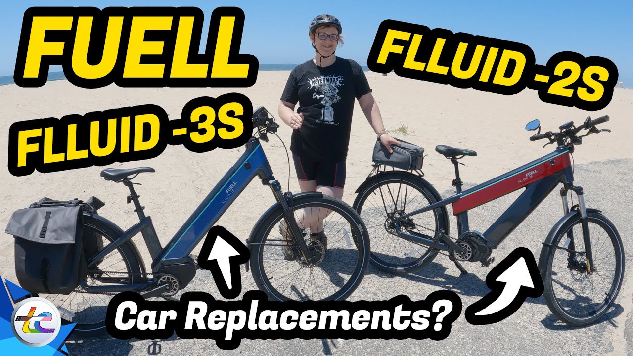 Could These Electric Bikes Replace YOUR CAR?- We Ride The Fuell Flluid 2S and 3S To Find Out