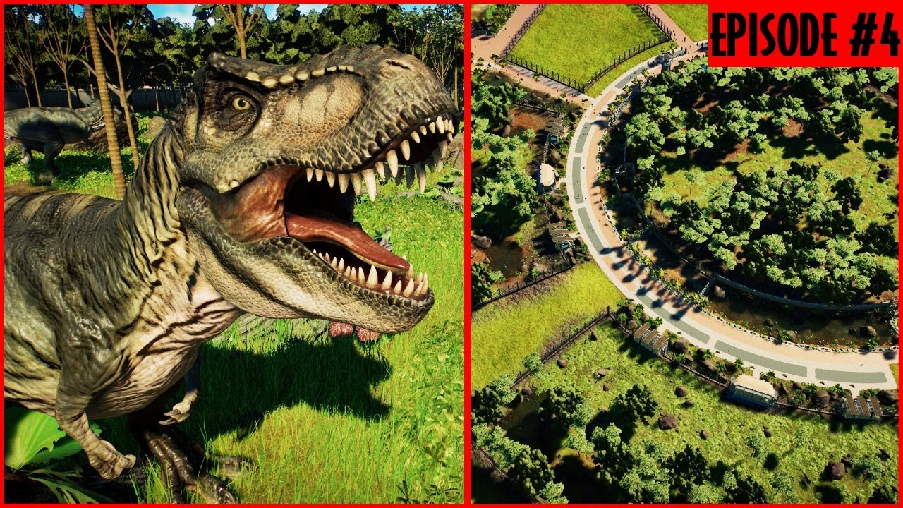 T. REX & VOLCAN | Jurassic World Evolution 2 | ÉPISODE 4 