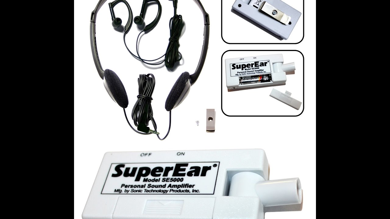 Super Ear - Personal Sound Amplifier System CMS Compliant