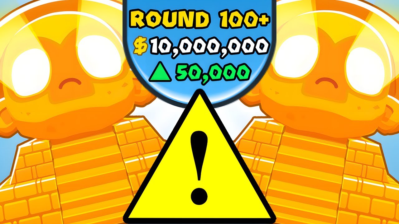 Итак, я играл в Bloons TD Battles на УЛЬТРА ПОЗДНЕЙ СТАДИИ ИГРЫ... (100+ РАУНДОВ)