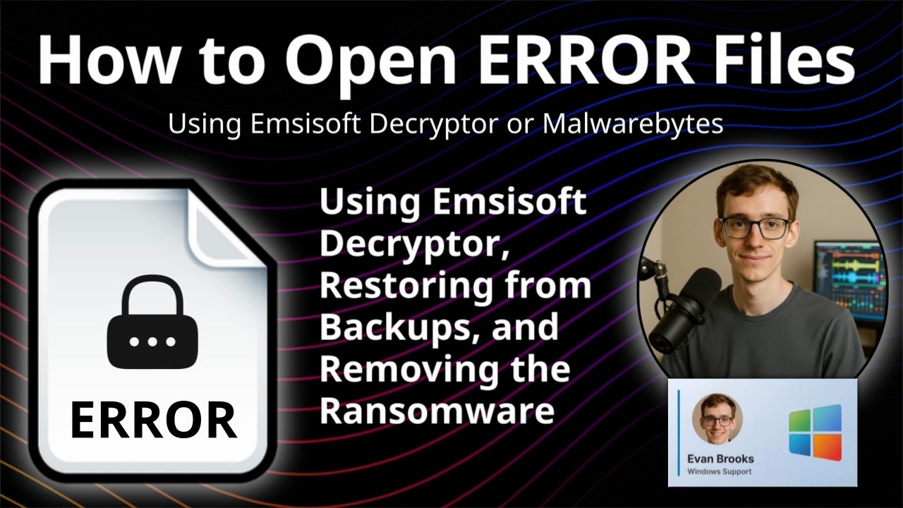 Как восстановить файлы .error: Руководство по расшифровке вымогателя STOP/Djvu
