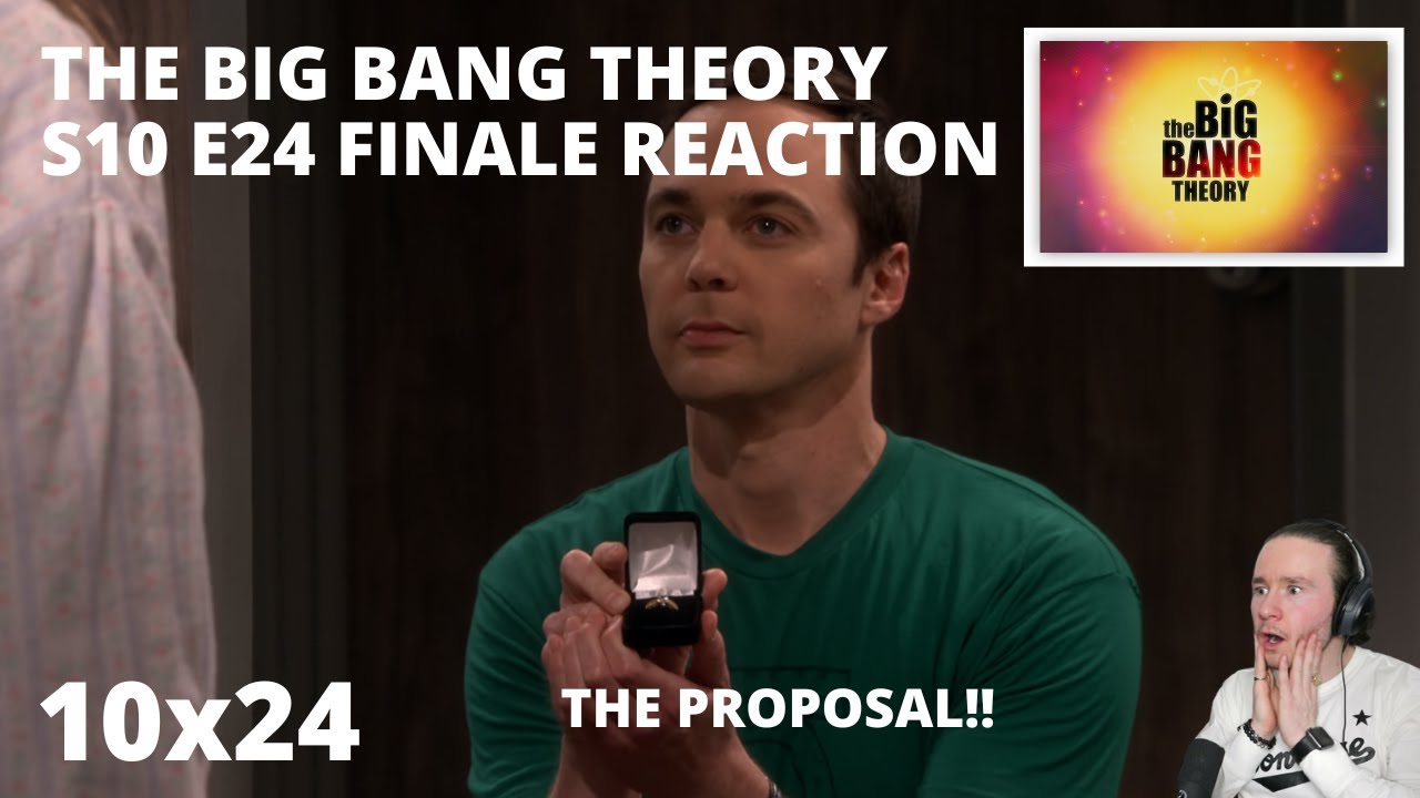 THE BIG BANG THEORY S10 E24 THE LONG DISTANCE DISSONANCE FINALE REACTION 10x24 SHELDON PROPOSES!!