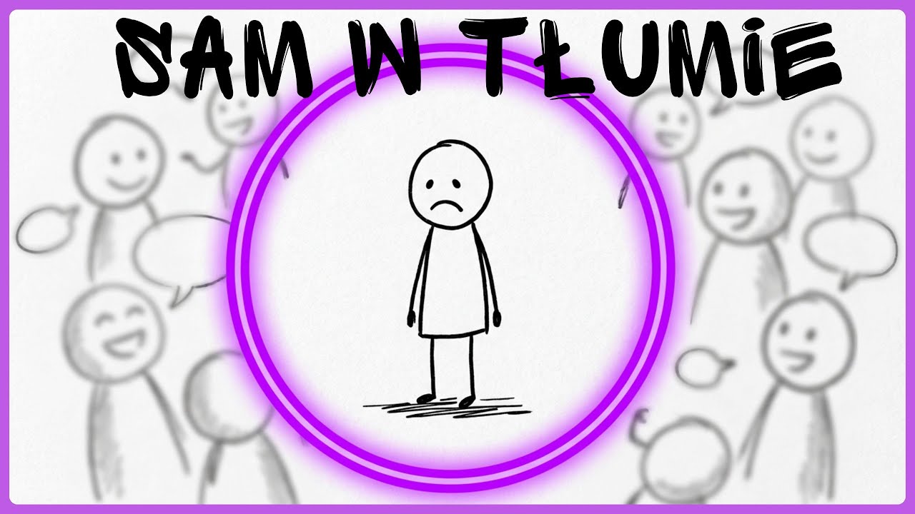Dlaczego czujesz się SAMOTNY, mimo że nie jesteś sam? (PUŁAPKA MÓZGU) | Psychologia w 3 minuty!