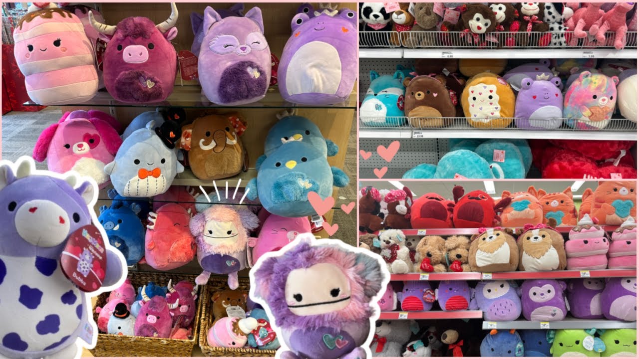 Squishmallow Hunting | VALENTINE'S DAY SQUISH GALORE
