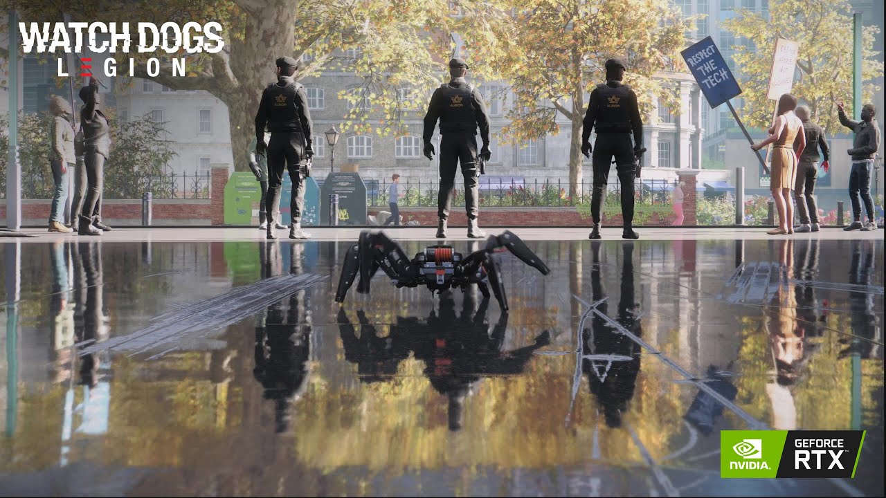 RTX 3060 TI Watch Dogs  Legion