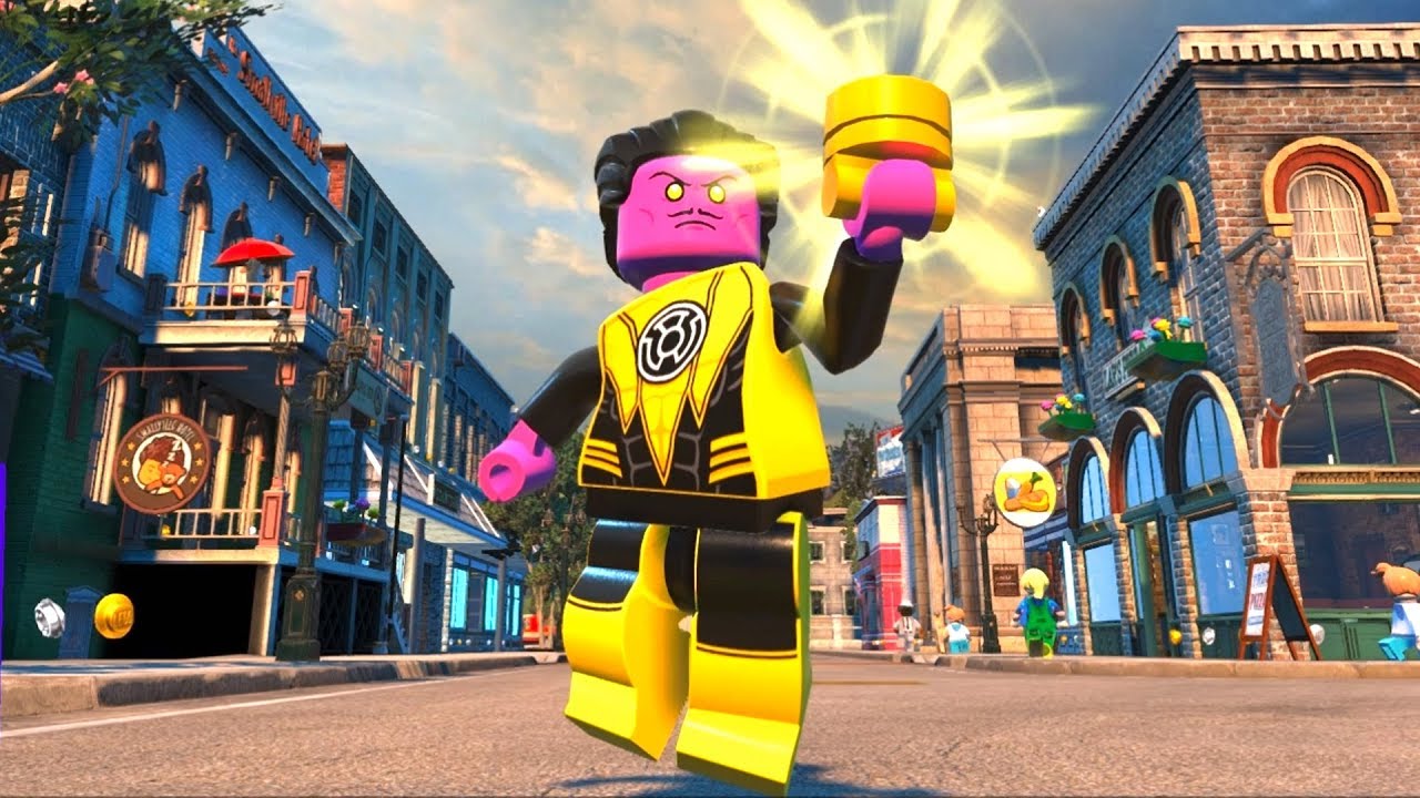LEGO DC Super-Villains - Sinestro - Open World Free Roam Gameplay (PC HD) [1080p60FPS]