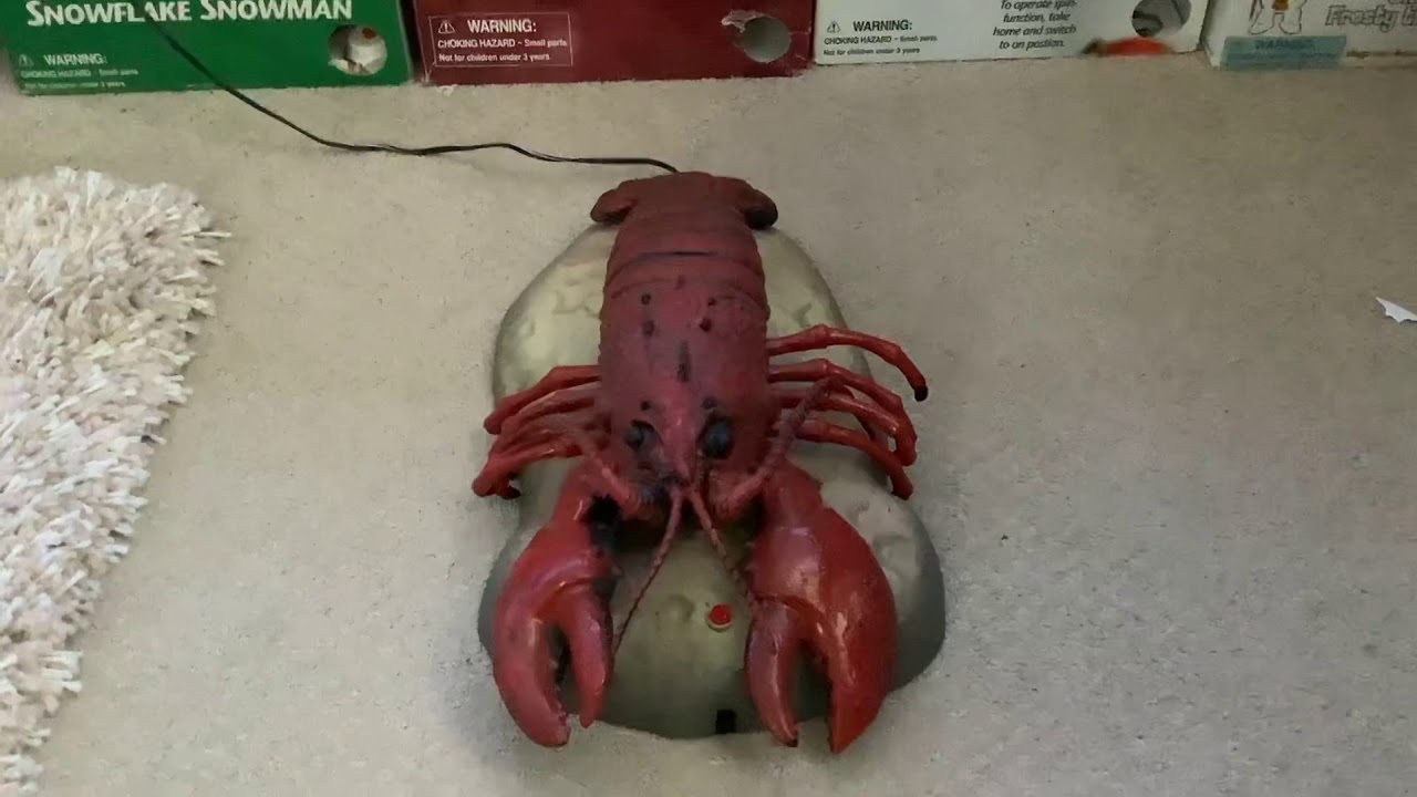 Gemmy 1999-2000 - Rocky The Singing Lobster (High Pitch)