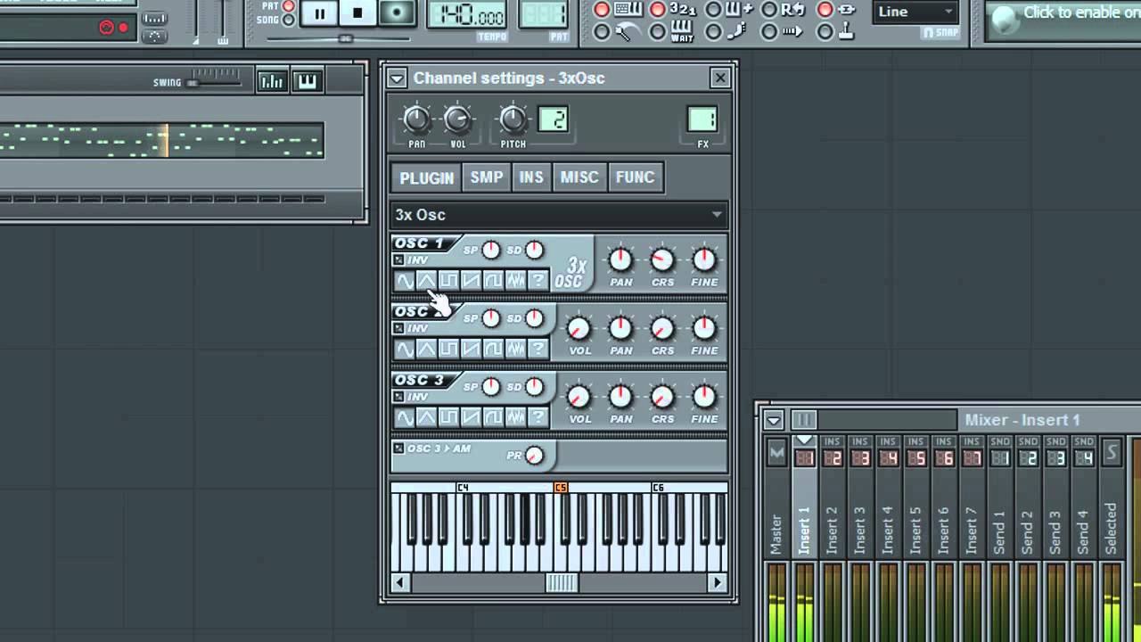 FL Studio | 3xOsc