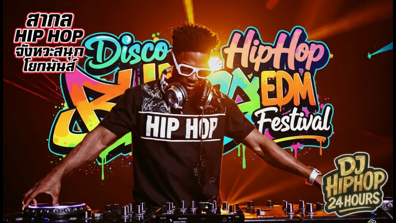 Hip Hop For U 3 Hours Non Stop Vol.4 | ฮิปฮอปสากล เต้นมันส์ | Neon Hustle Frequency (Extended Mix)