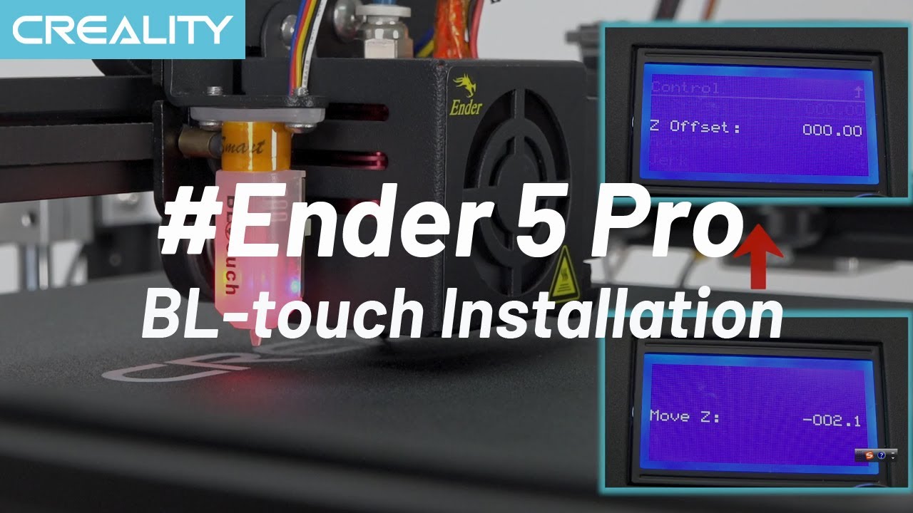 Ender 5 Pro BL-touch Installation Tutorial