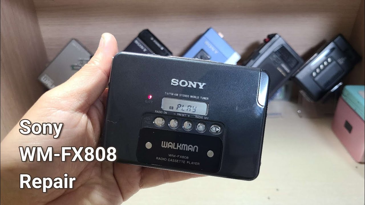 Sony WM-FX808 Repair Radio Cassette Player Walkman
