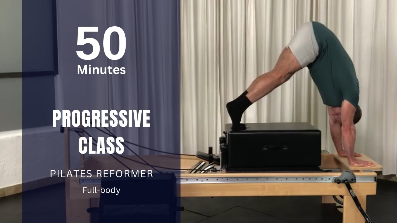 Full Body Flow: Dynamic 50-Minute Progressive Pilates Reformer Class