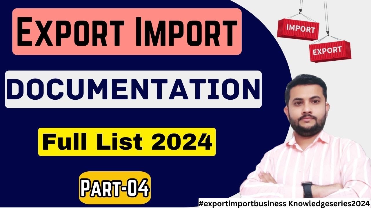 Documentation For Export Import Business 2024 || Export import Documentation 2024 #export #import