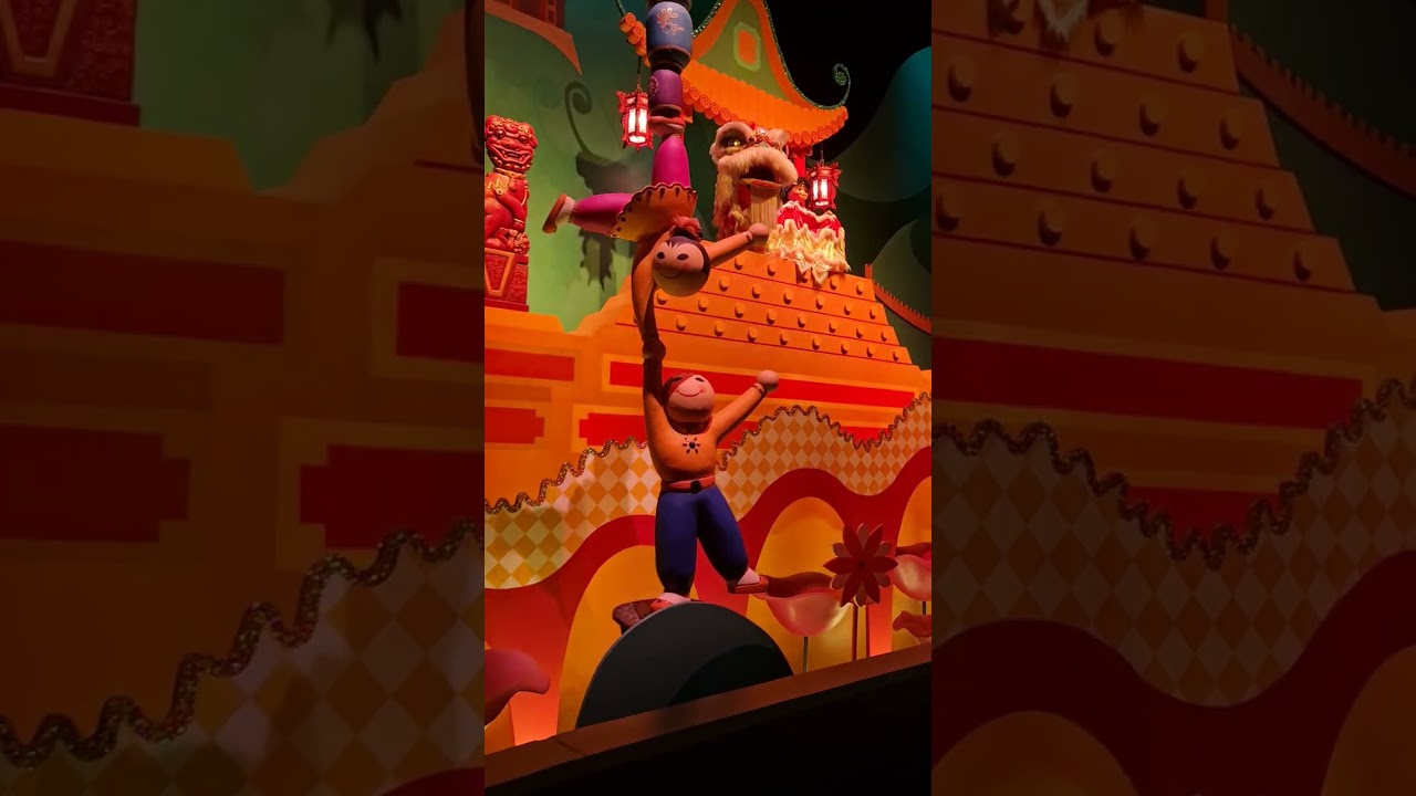 It's A Small World Ride at Hong Kong Disneyland