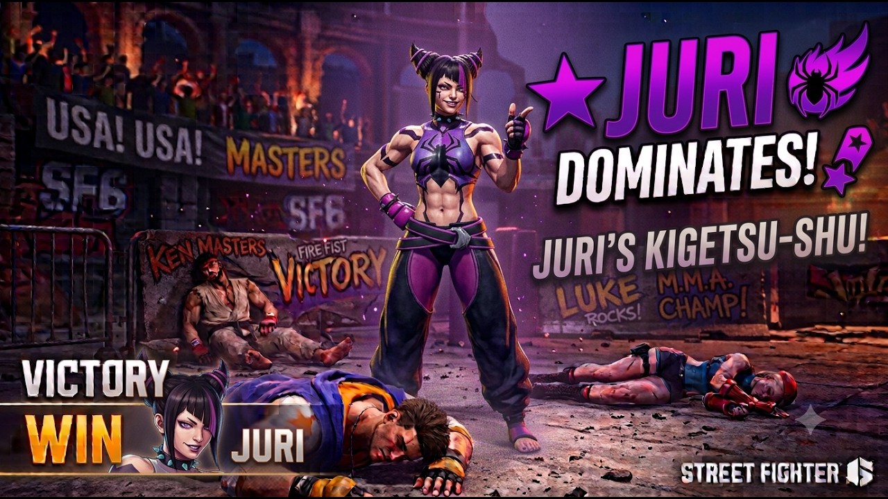 Street Fighter 6 Прохожу сюжетку (JURI) Часть 2