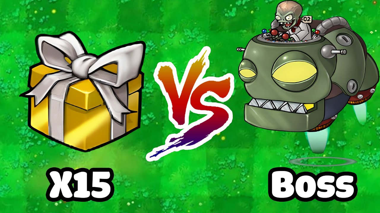 15 DELUXE BLIND BOX vs EDGAR II, Who Will Win? PVZ Hybrid Challenge V2.6.1