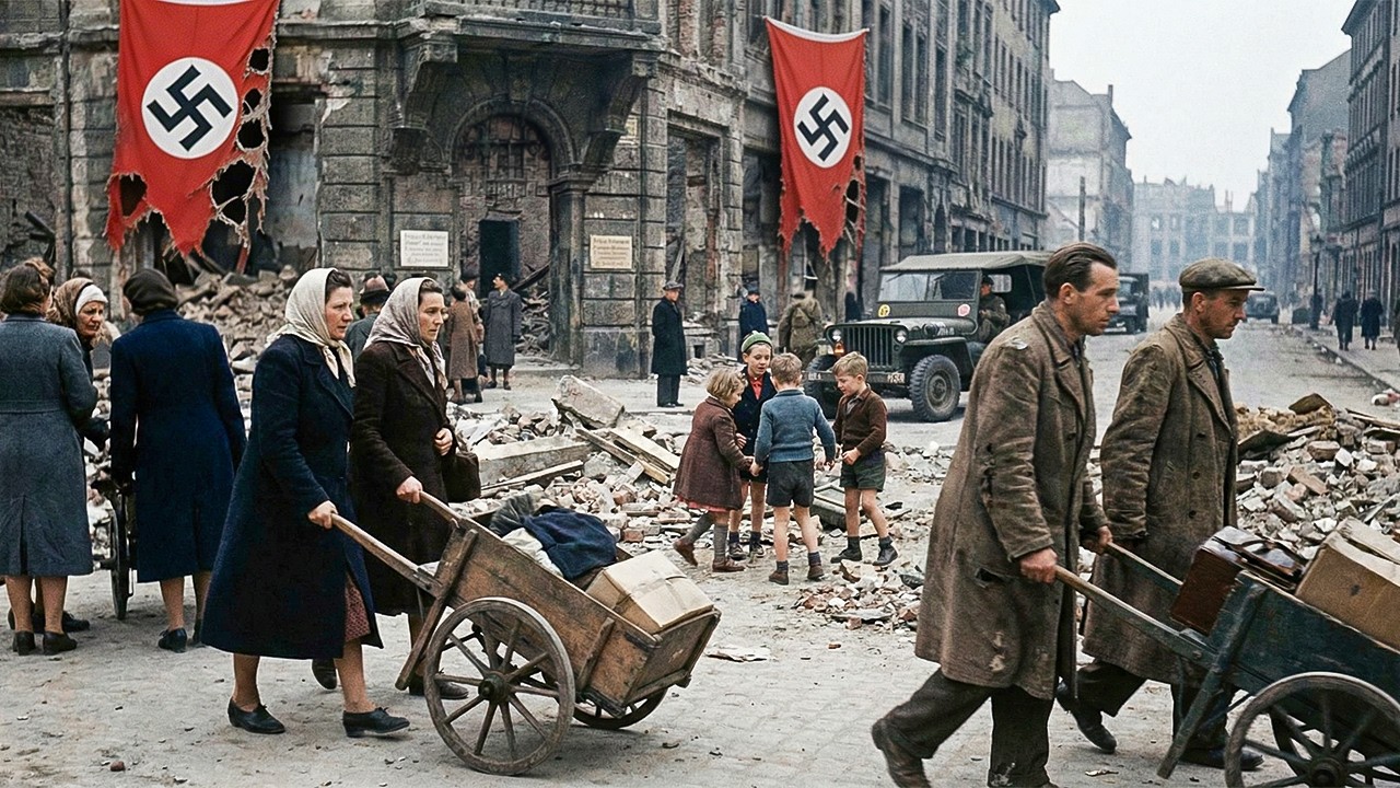 Life in Germany After the Fall of the Nazis (1945-1946) | Documentary