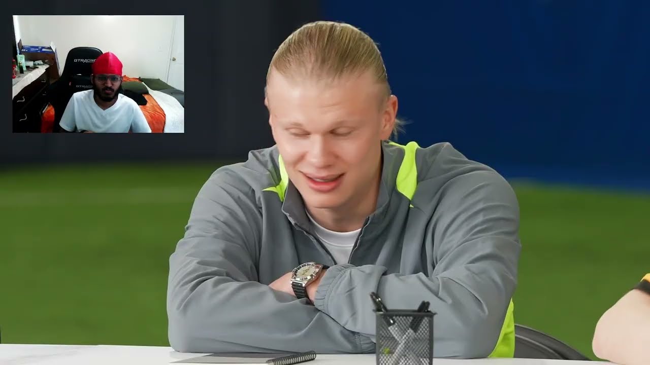 Fazle reacts To SIDEMEN GUESS THE FOOTBALLER ft Erling Haaland