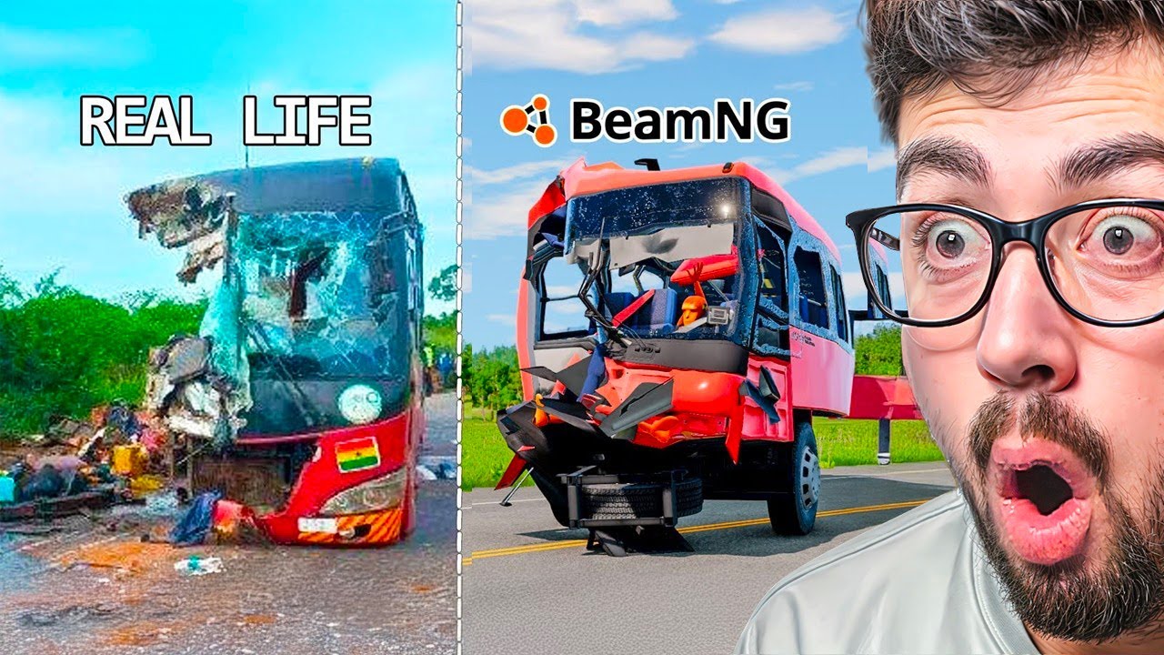 ACCIDENTES BASADOS EN LA VIDA REAL 😱 | BeamNG Drive #15