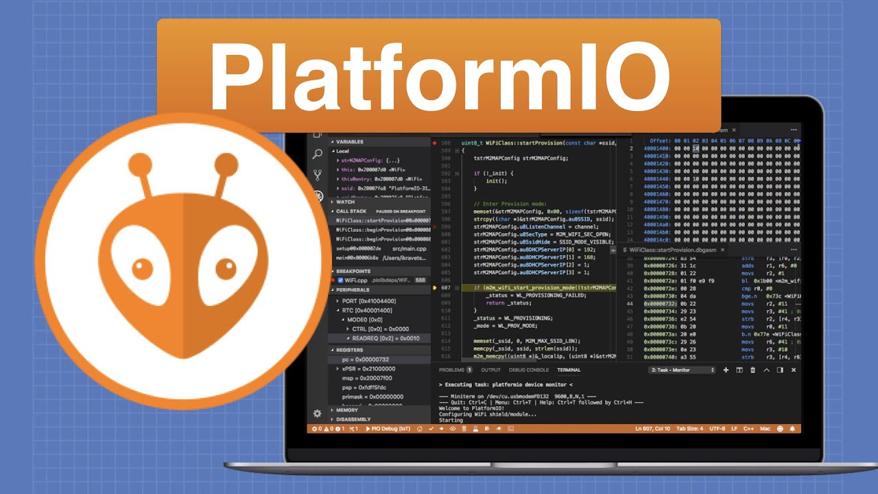 Начало работы с PlatformIO