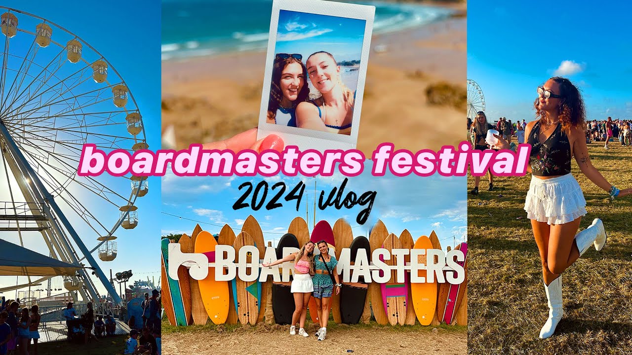 BOARDMASTERS FESTIVAL 2024! A Chaotic Couple Of Days In Cornwall 🎪