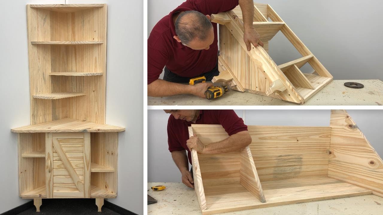 Esquinero de Madera Muy Fácil Hacer Paso a Paso  - Tutorial de carpintería