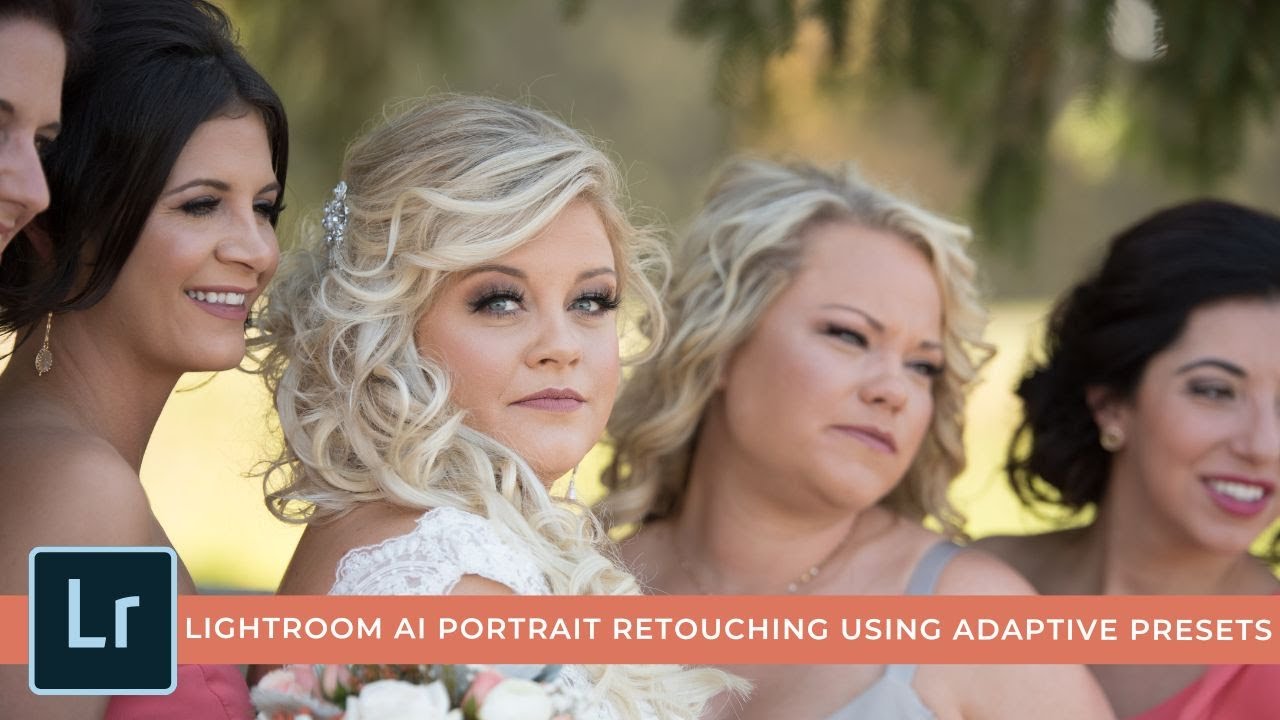 Lightroom AI Portrait Retouching Using Adaptive Presets