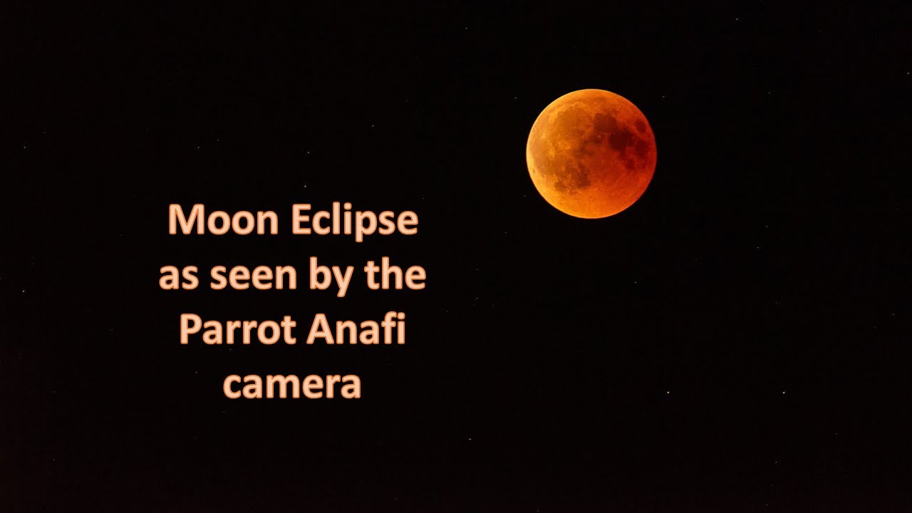 Anafi Moon Eclipse