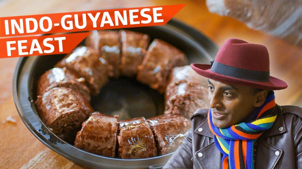 Chef Marcus Samuelsson Feasts on Some of Queens' Best Guyanese Food — No Passport Required
