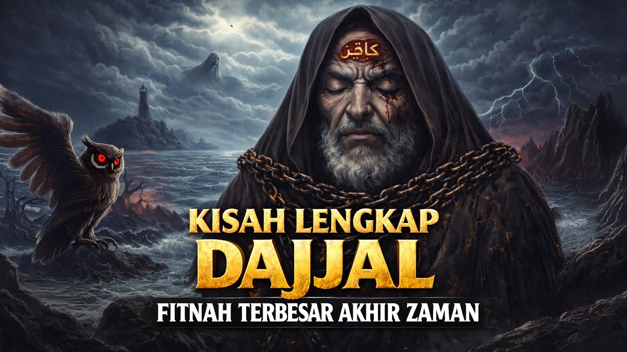 KISAH LENGKAP DAJJAL dari Awal Kelahiran hingga Dibunuh Nabi Isa | Fitnah Terbesar Akhir Zaman