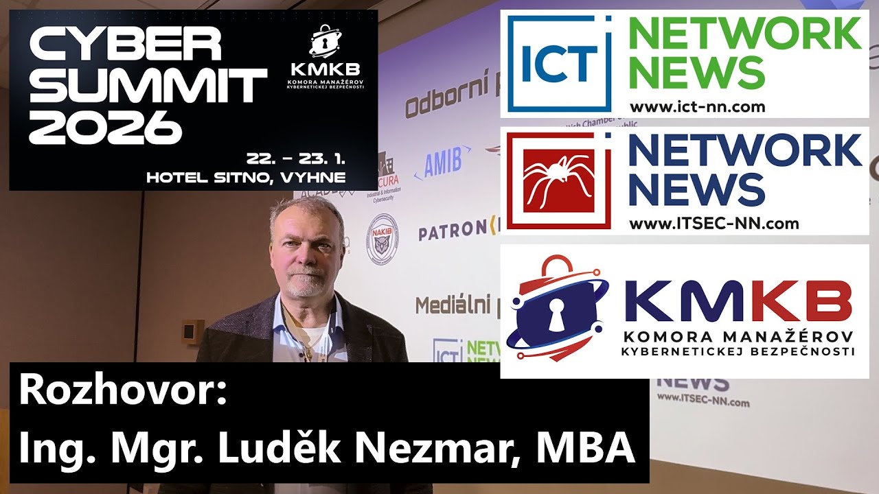 Rozhovor s Luďkem Nezmarem - konference Cyber Summit 2026