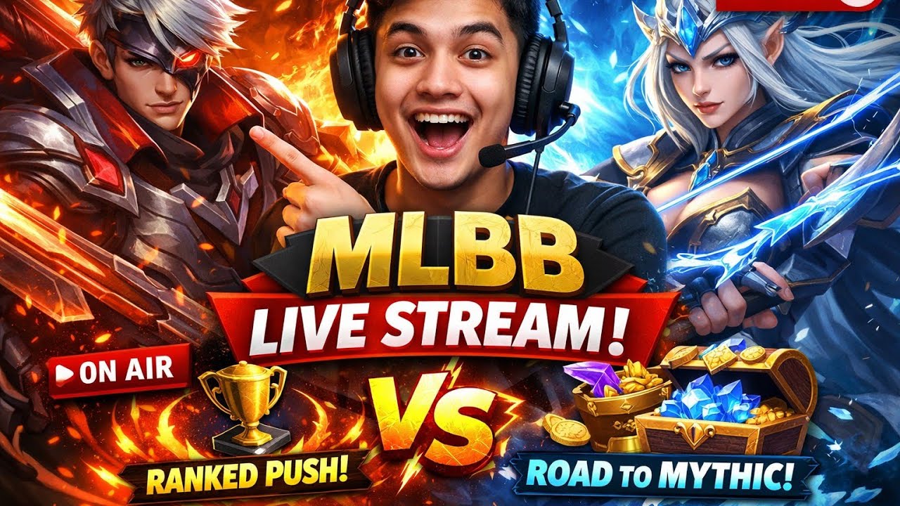 Push Rank Bareng Viewers 🔥 MLBB LIVE