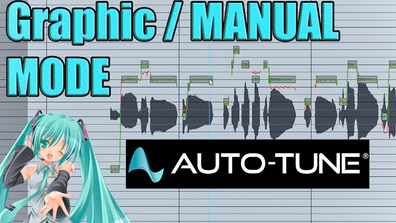 How to Use Auto-Tune GRAPHIC MODE ( Manual Tuning )