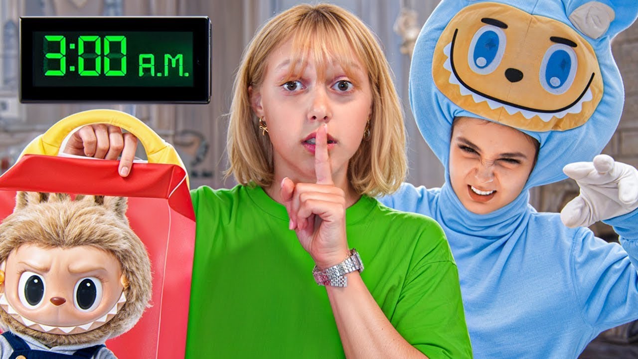 😱 Nikdy neotvírej Happy Meal LABUBU ve 3 ráno!