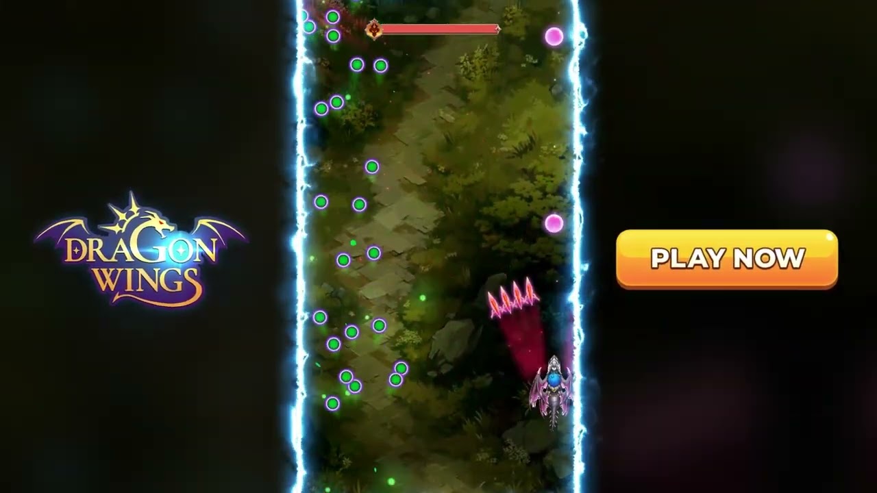 [Dragon Wings] Is this a dragon shooter or a eyesight test? Too many bullets! 🎮😵