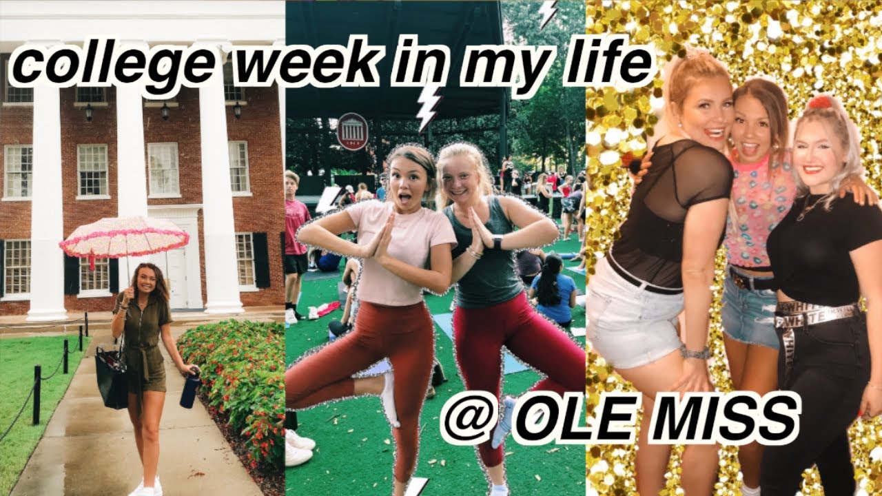 College Week In My Life | FIRST WEEK *FRESHMAN* @ OLE MISS